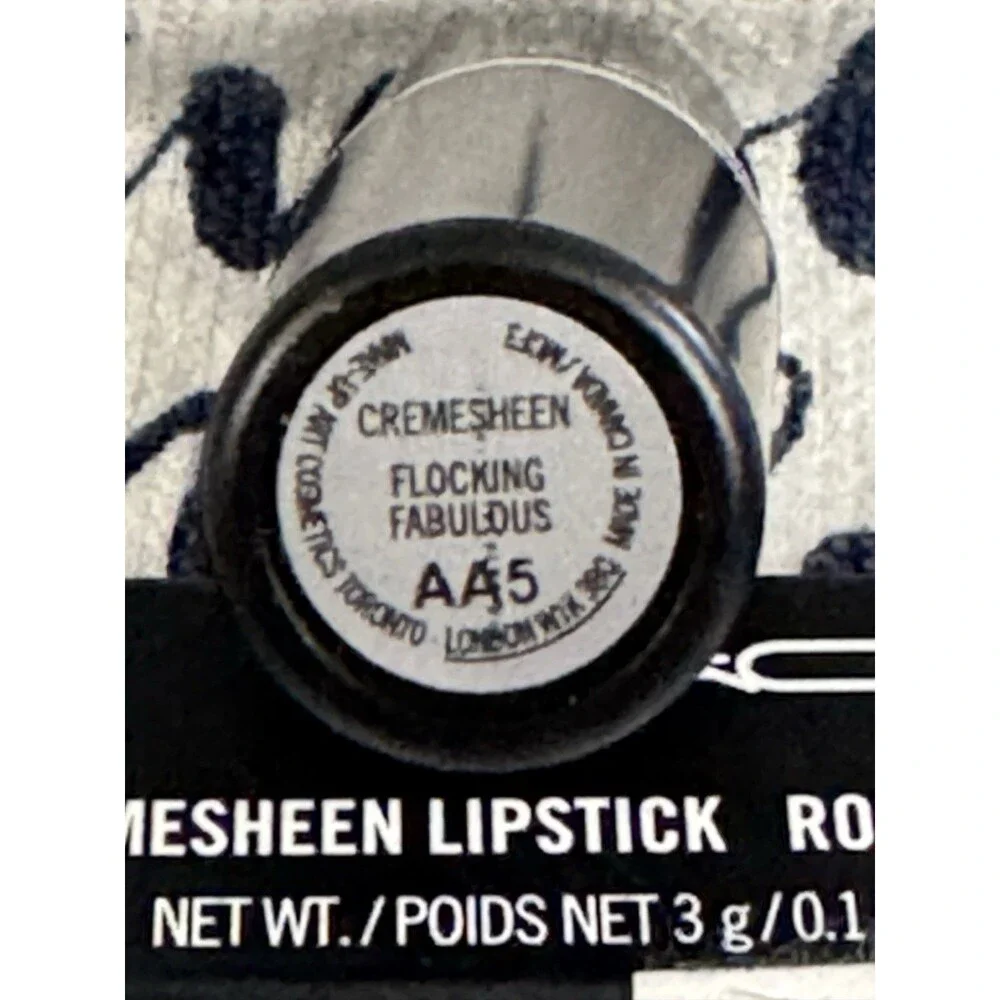 RARE 2015 MAC Flocking Fabulous Lipstick Flamingo Park Collection NIB AA5